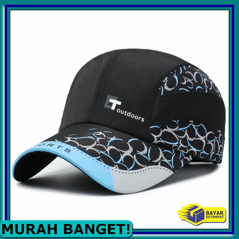 Topi Pria Cowok Unisex Cewek Baseball Import Lv 08 Hitam Casual S EC723 Topi Baseball Cap Sports O