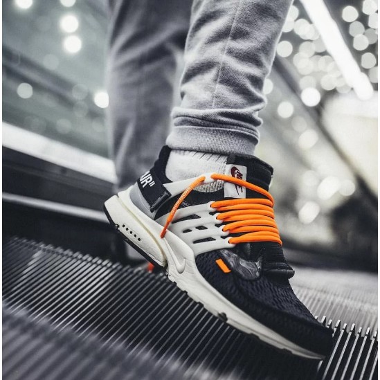 Nike Off-White X Air Presto Men - BLACK BLACK-MUSLIN