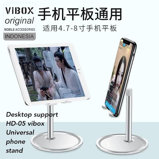 HOLDER PHONE STAND HD - 29 ORIGINAL Liftable Foldable Phone Holder Stand HP VIBOX VB10