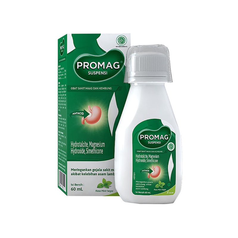 PROMAG SUSPENSI 60 ML - OBAT MAAG