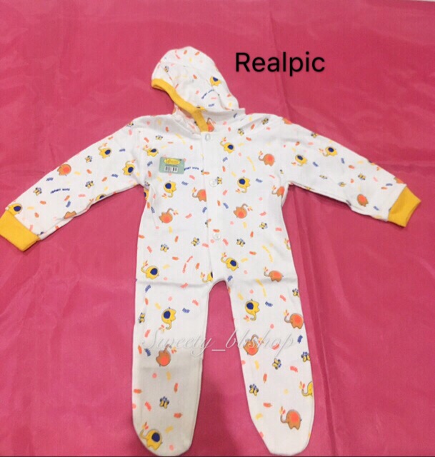 Jumper Bayi New Born Kaki terbuka + tertutup /Jumper bayi Katun tebal New born