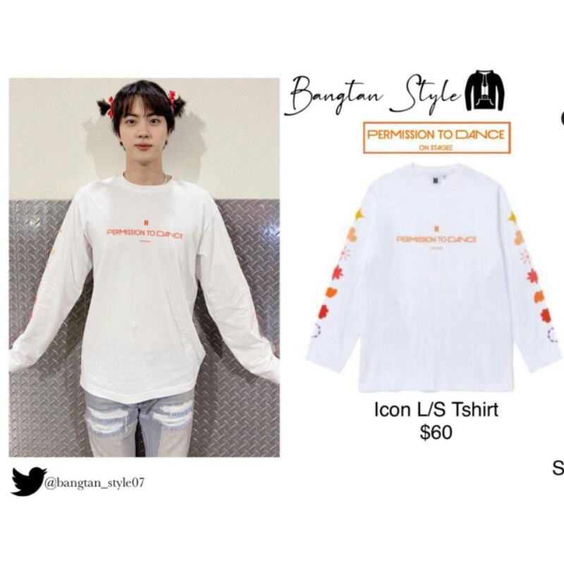 [Kaos BTS konser] PTD ON STAGE LA TSHIRT *incld Special.Gift (Unoff)