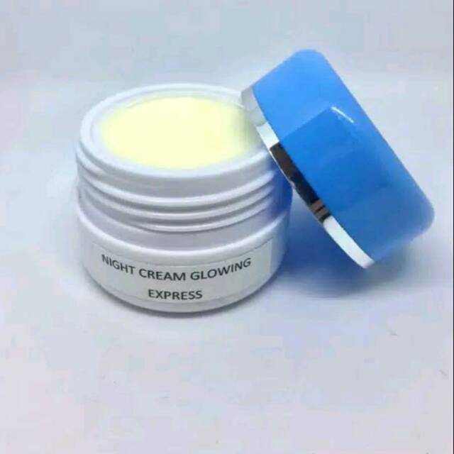 Krim malam whitening glow express / krim glowing ekspres