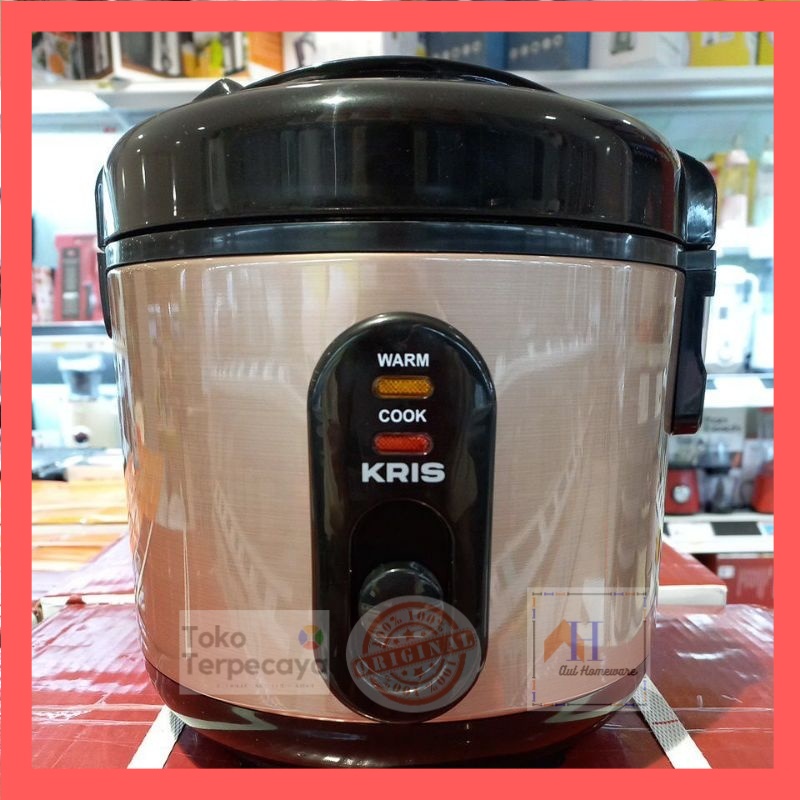 Jual Kris Rice Cooker 1 Ltr Dengan Pot Stainless Steel Shopee Indonesia