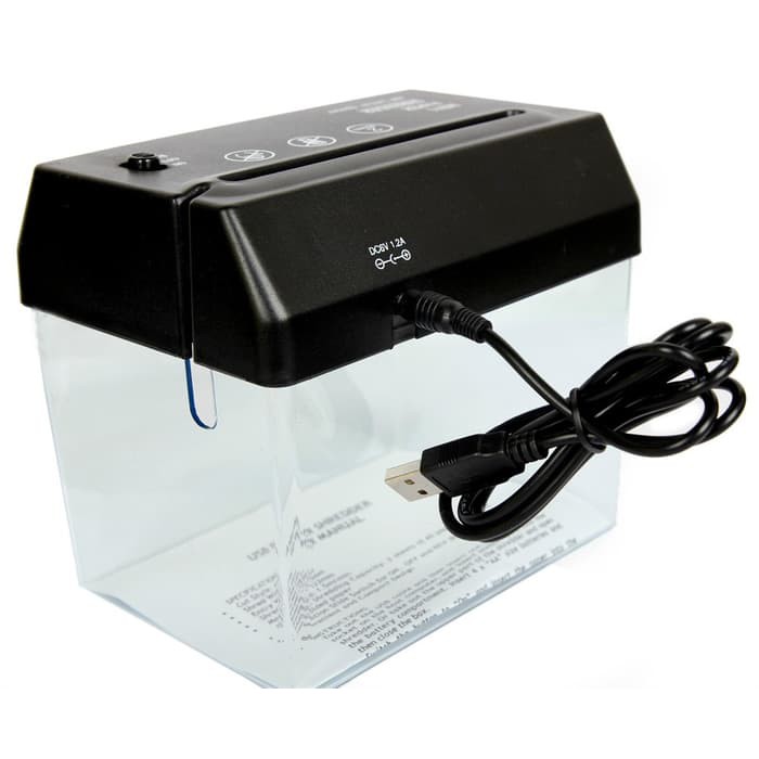 

Starseller Mini USB Paper Shredder with Letter Opener Diskon