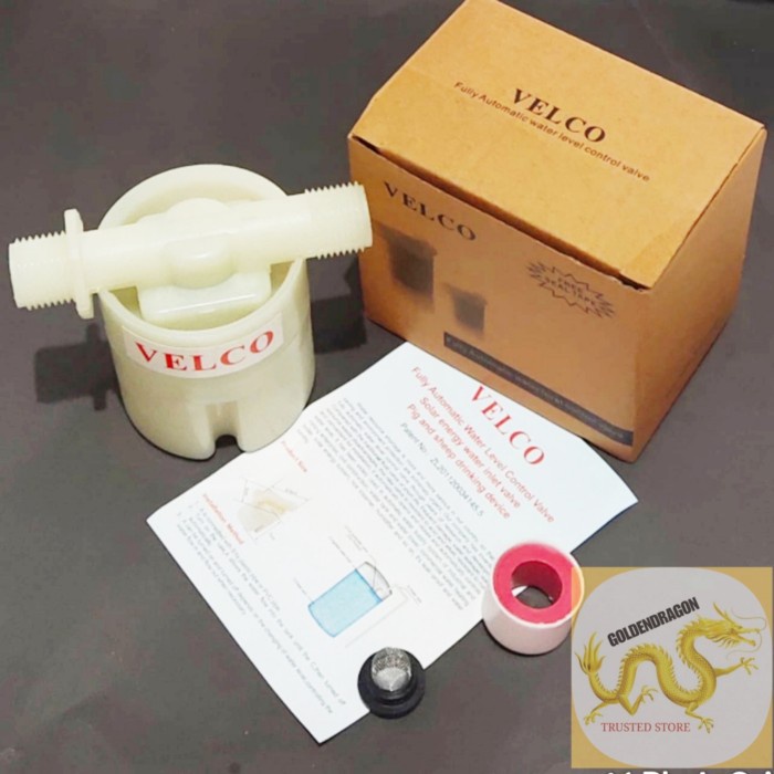 

Pelampung otomatis / kran air Velco bahan plastik ABS