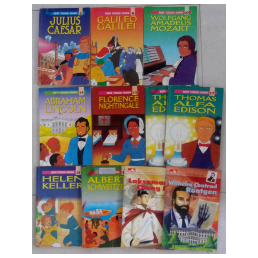 Seri Komik Tokoh Dunia - Elex Media Komputindo (Bekas)