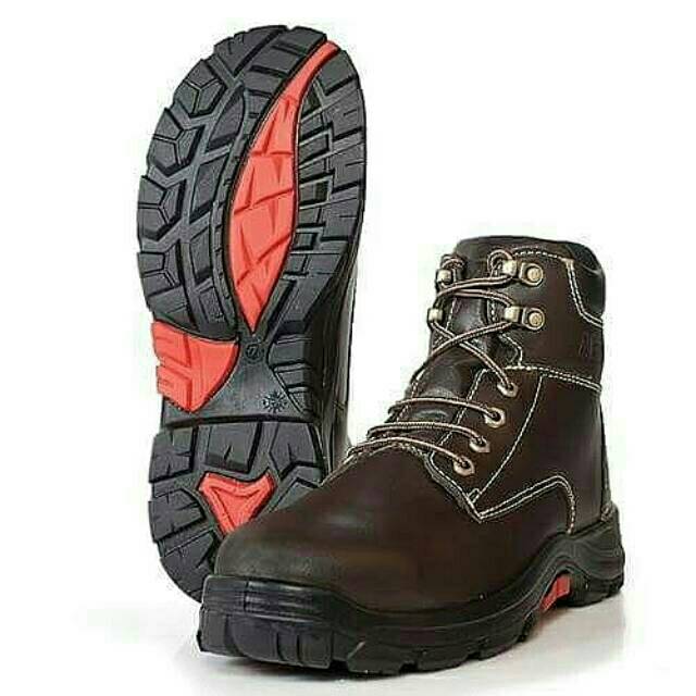 Sepatu Safety / Safety Shoes AETOS Tungsten Brown TERMURAH