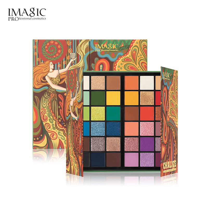 (READY &amp; ORI) IMAGIC Double Door Tarot Chalice 36 Colour Eyeshadow Palette EY335 EY 335