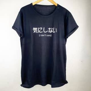 HIPYA kaos  tulisan  jepang  xxl Shopee  Indonesia