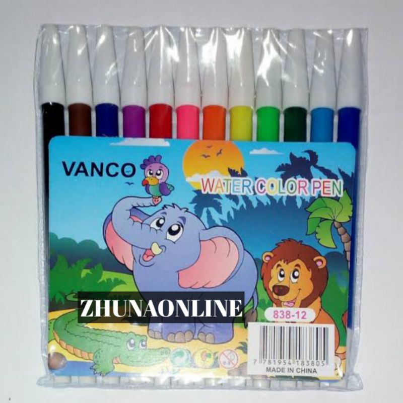 

Spidol Kekcil/ Water Color Pen 838-12