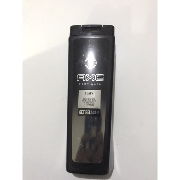 axe body wash black