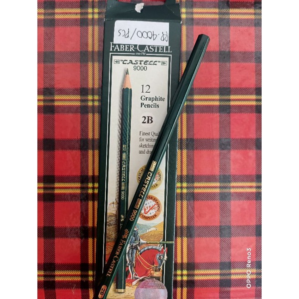 

pensil 2B Faber-Castell