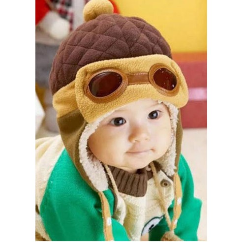 Topi Pilot Anak Korean Pilot Hat - 3875-F