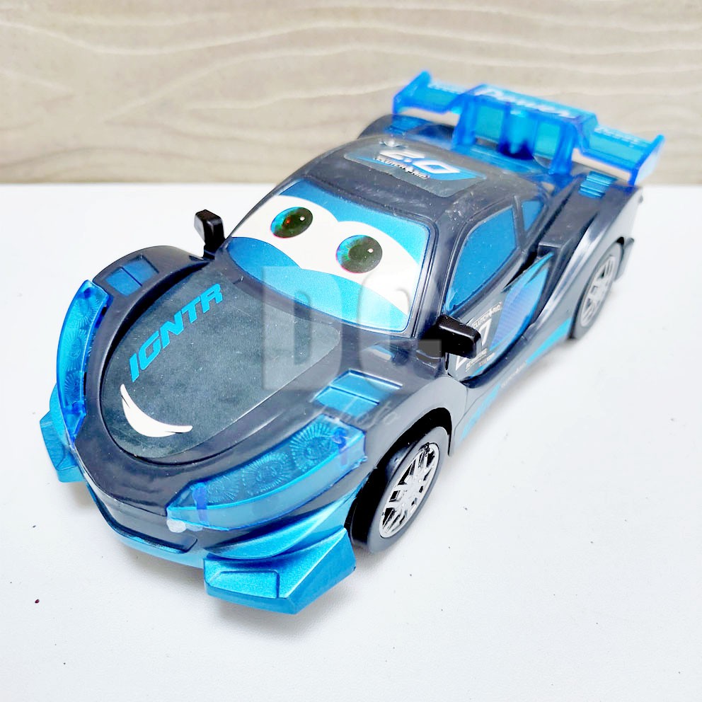 Super Racing Cars 3 Mainan Mobil Balap Lightning Musik Lampu Nyala