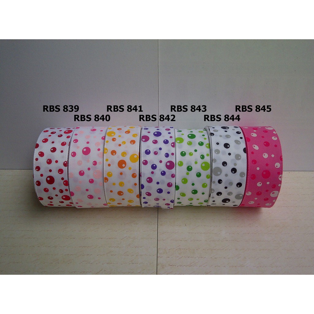 

[10 YARD] PITA GROSGRAIN MOTIF SALE RBS 839,840,841,842,843,844,845