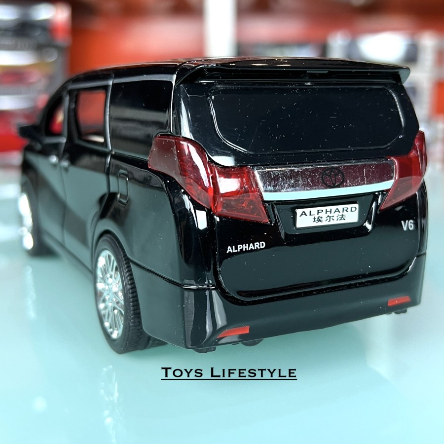 Mainan Mobil Diecast XLG Alphard 1:24 (BAGUS)