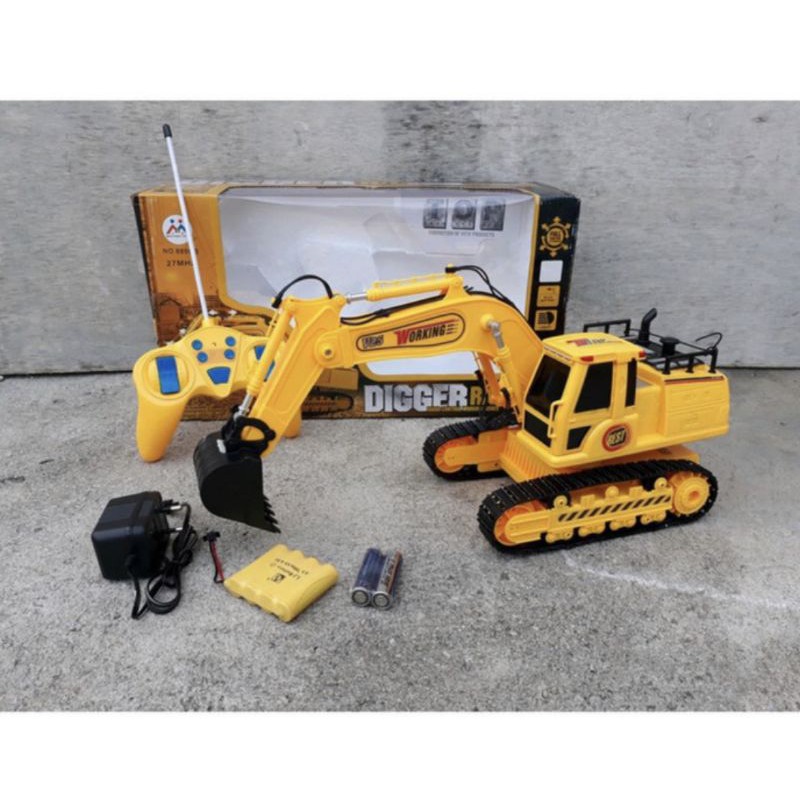 Mainan remot RC beko excavator jumbo