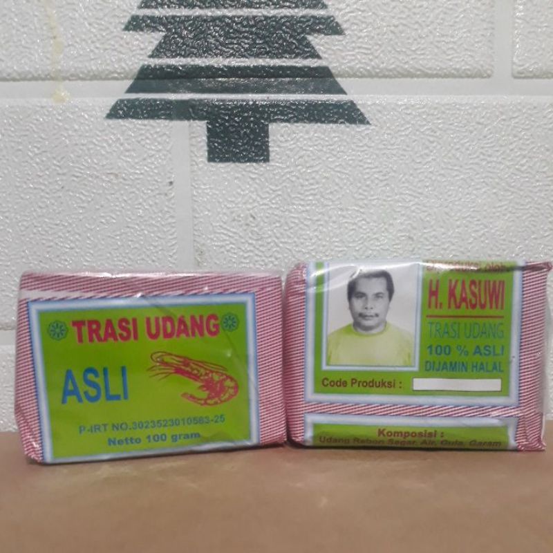 

Terasi Udang Tuban cap H. Kasuwi 100gr