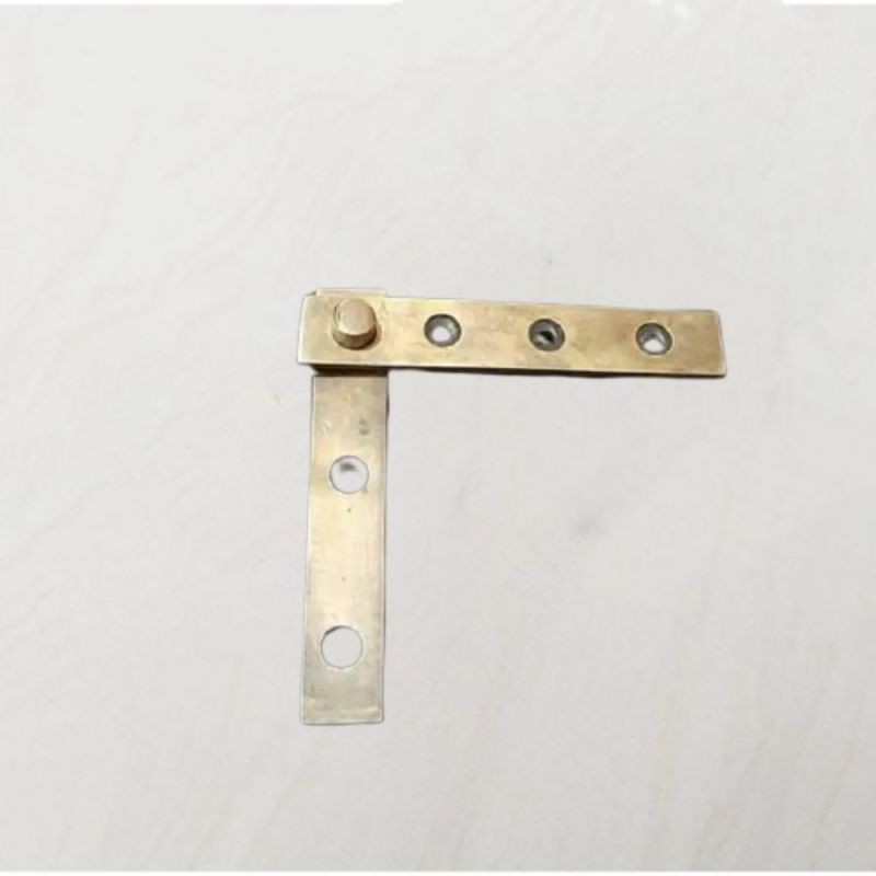 Engsel Pivot Pintu Lemari Kuningan / Brass Hinges Pivot 8cm