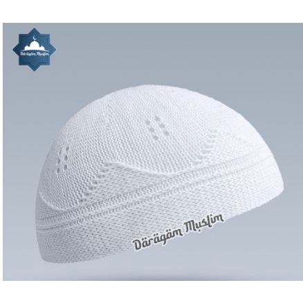 COD PECI HAJI PUTIH POLOS - PECI PUTIH POLOS AC - PECI HAJI MURAH - KOPYAH PUTIH POLOS