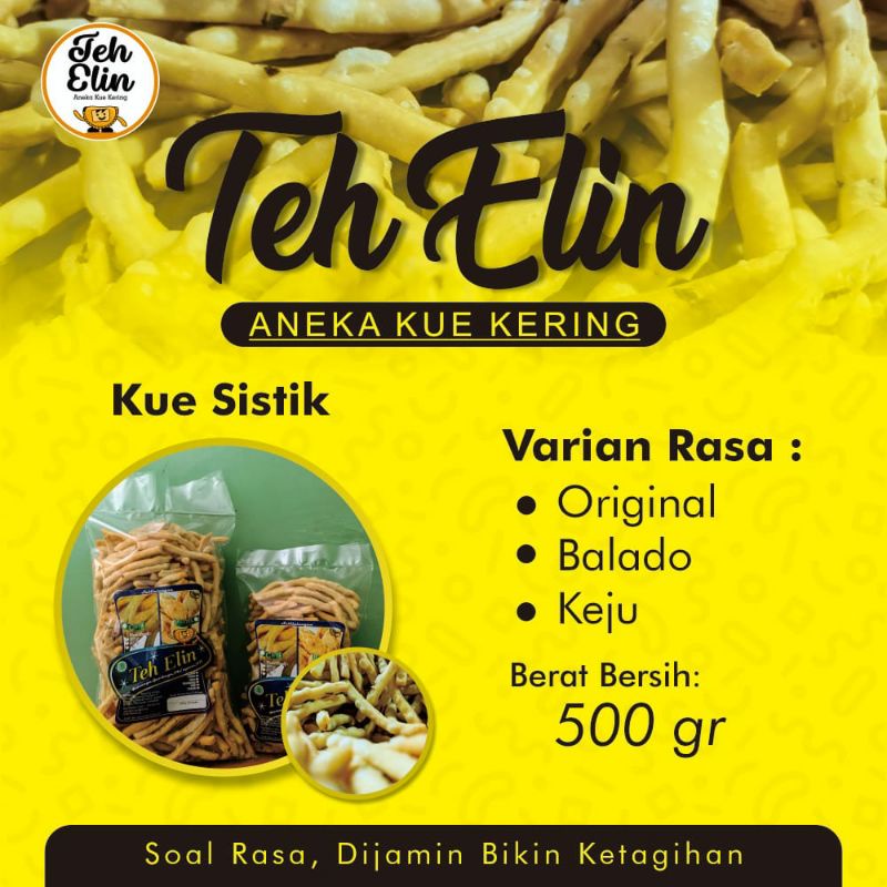

Teh elin sistik/cistik/ rasa original/bawang