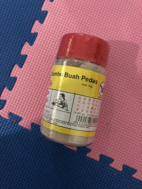 Bumbu Buah Pedas Cap Elang / Garam Buah/ Perasa Buah/ Asam Buah 150g