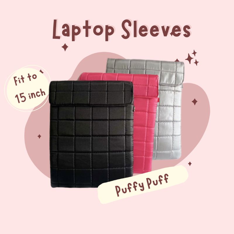 Jual Laptop Sleeves Puffy Puff Series by Basita Official (Tas Laptop