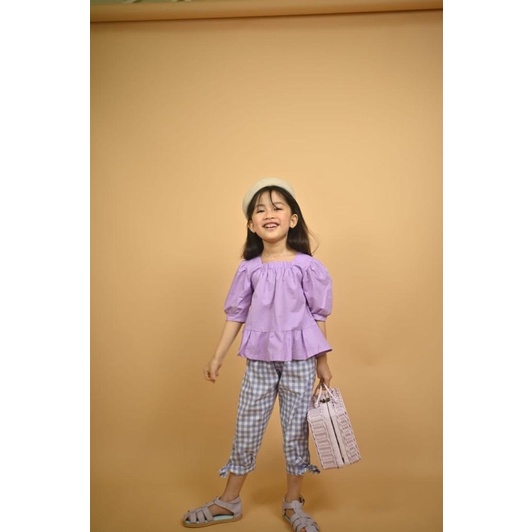 Blouse sabrina laura 2-5 thn / atasan anak
