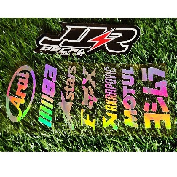 

Stiker Cutting Hologram 1 Set isi 7 sponsor