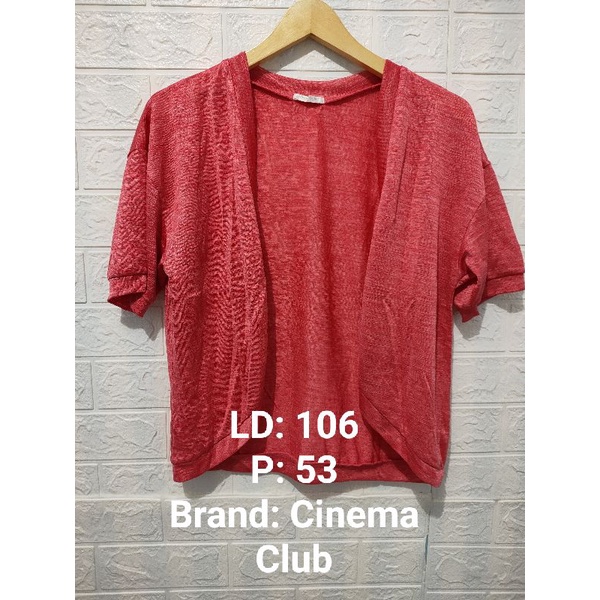 Cardigan Rajut Preloved/Thrift Shop dan Atasan Wanita (001)-10