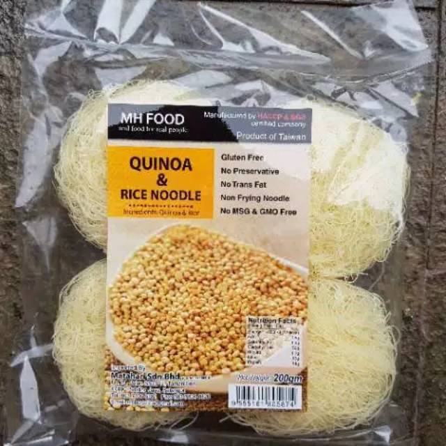 

Quinoa and Rice Noodle