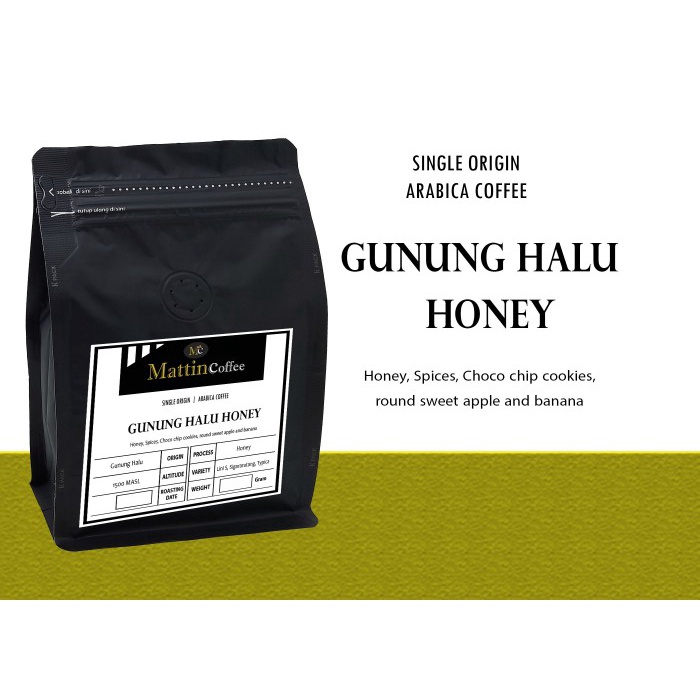 

Arabika Kopi Gunung Halu Honey 250 gr Roasted Biji/Bubuk