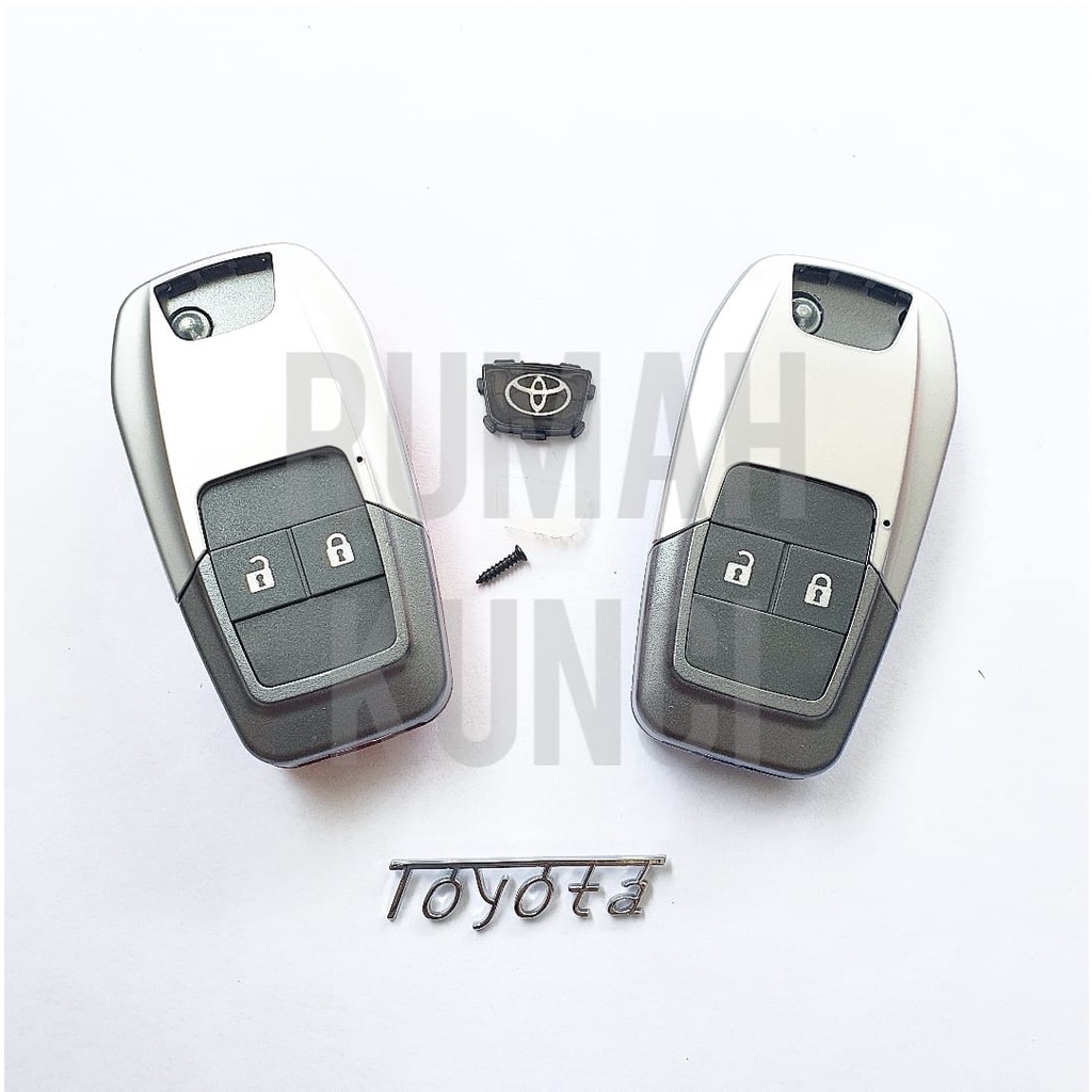 Flip Key BARU Kunci Lipat Cover Mobil Toyota Innova Fortuner Altis