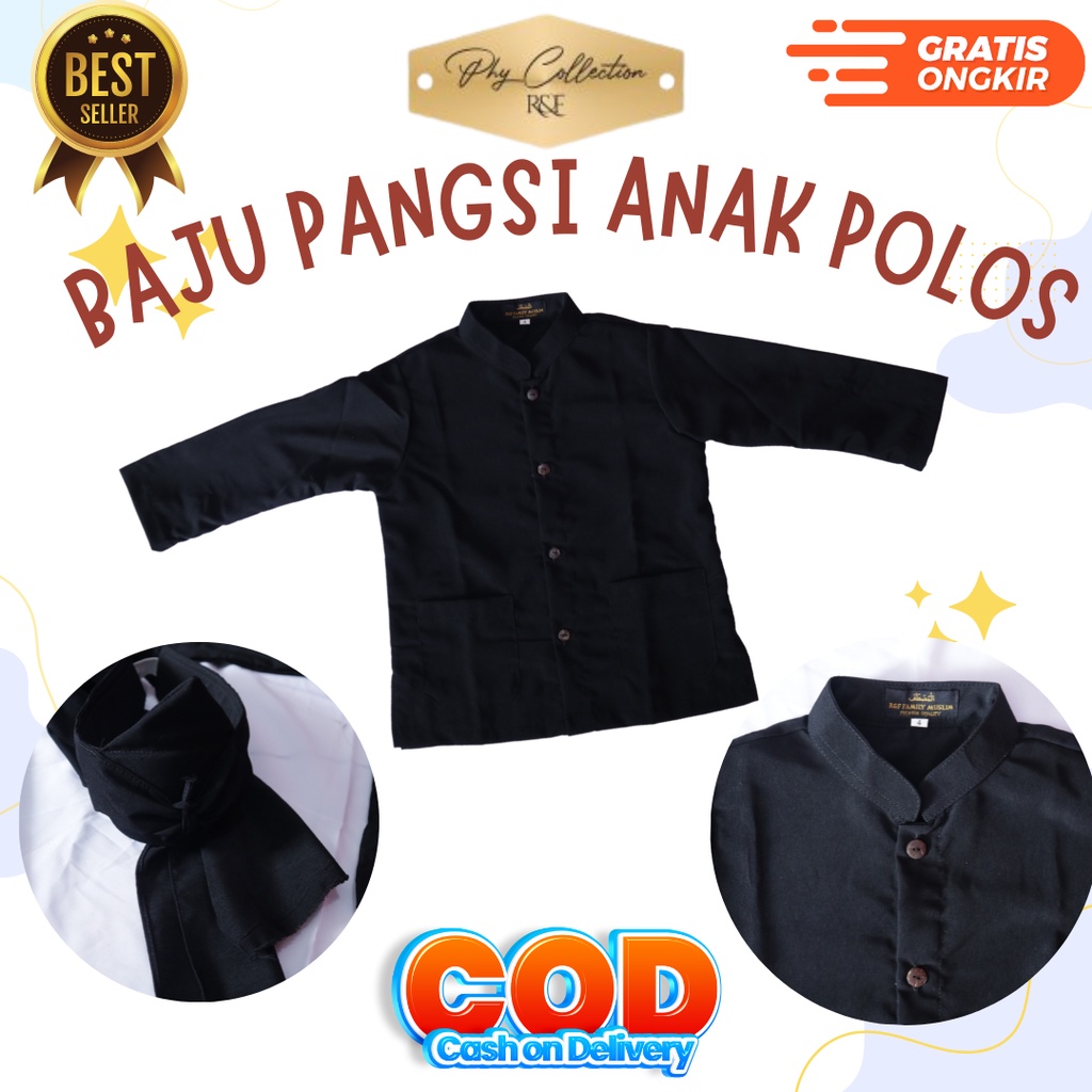 [set pangsi batik] baju pangsi anak laki laki untuk umur 4-12thn