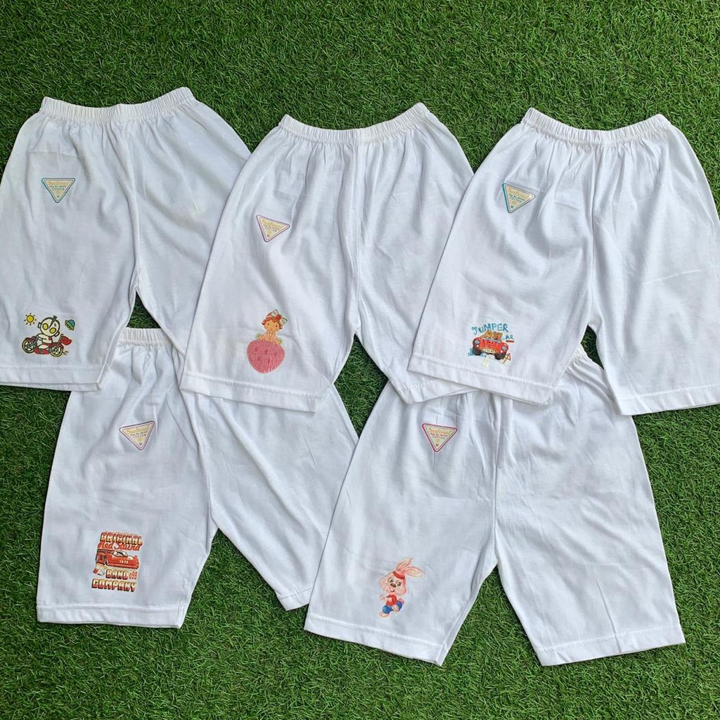 SUNFLOWER Celana  Anak Balita Unisex Basic Putih  Polos  