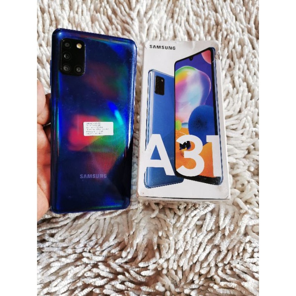 Samsung A31 ram 6 128GB fulset Garansi resmi