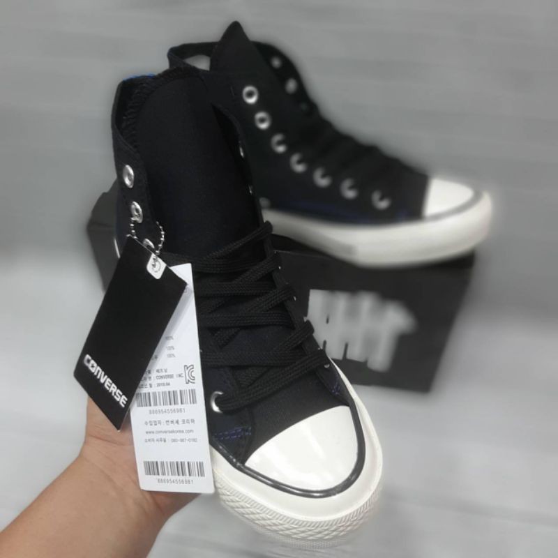 NEW ARRIVALUndefeated Fundamental x Converse Chuck 70s HI BLACK BLUES