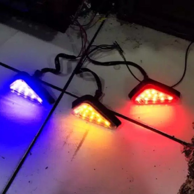 LAMPU SEN SEIN TEMPEL SEGITIGA LED FAIRING NINJA RR/NINJA 250/VIXION/VIXION NEW/BYSON