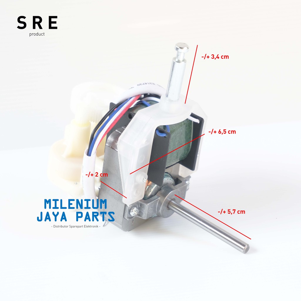 Dinamo Kipas Deskfan /  Mesin Kipas Angin Meja 9in 10in ( Sanex - Miyako - KAD 927 ) Lilitan TEMBAGA