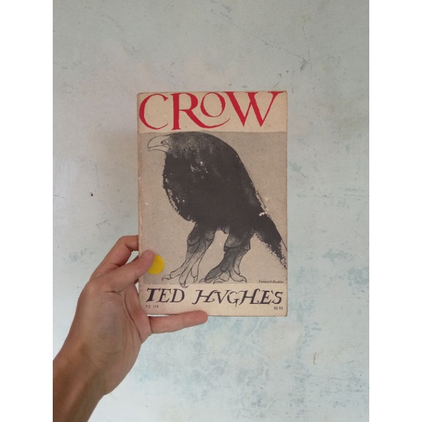 Buku Puisi Ted Hughes - Crow [English, Import]