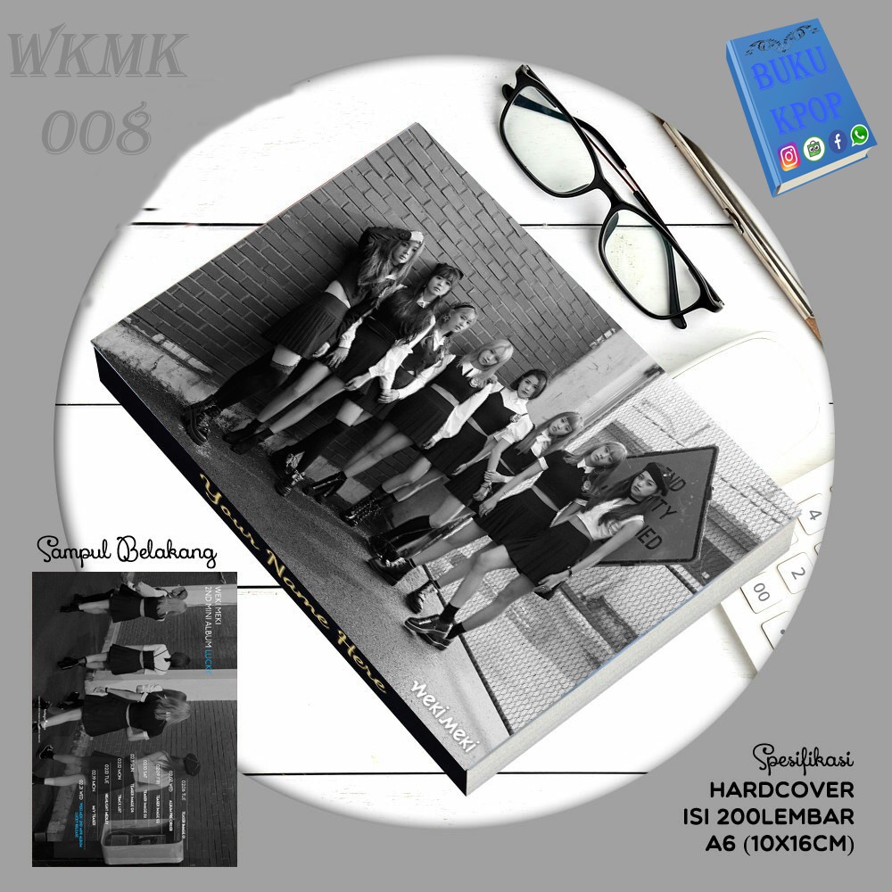 

BUKU TULIS KPOP/NOTEBOOK WEKI MEKI