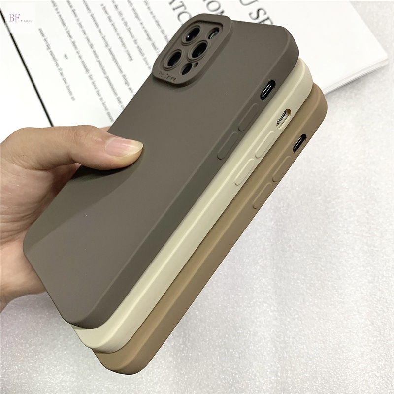 Case Silikon TPU Full Cover Lensa Kamera Untuk IPhone 11 / 12 / 13pro Max / X / XR / 11pro / 12pro / 13pro / XSMAX