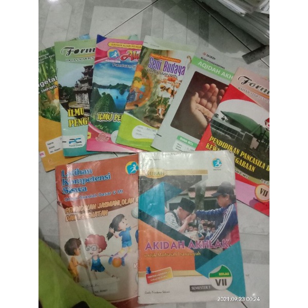 buku LKS bekas/kertas buram (kiloan)