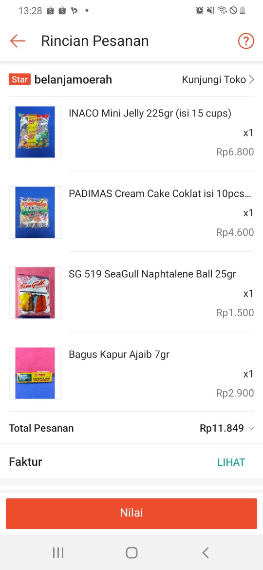 Sg 519 Seagull Naphtalene Ball 25gr