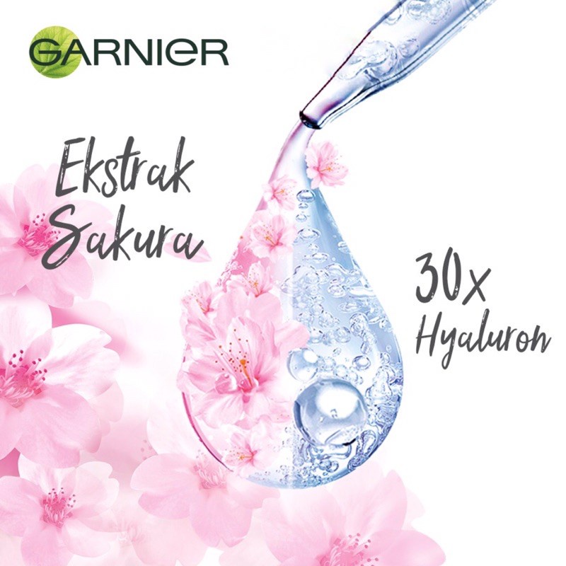 ⭐BAGUS⭐ GARNIER BOOSTER SERUM | Light Complete / Sakura White 7.5ml / 30ml Sachet / Botol