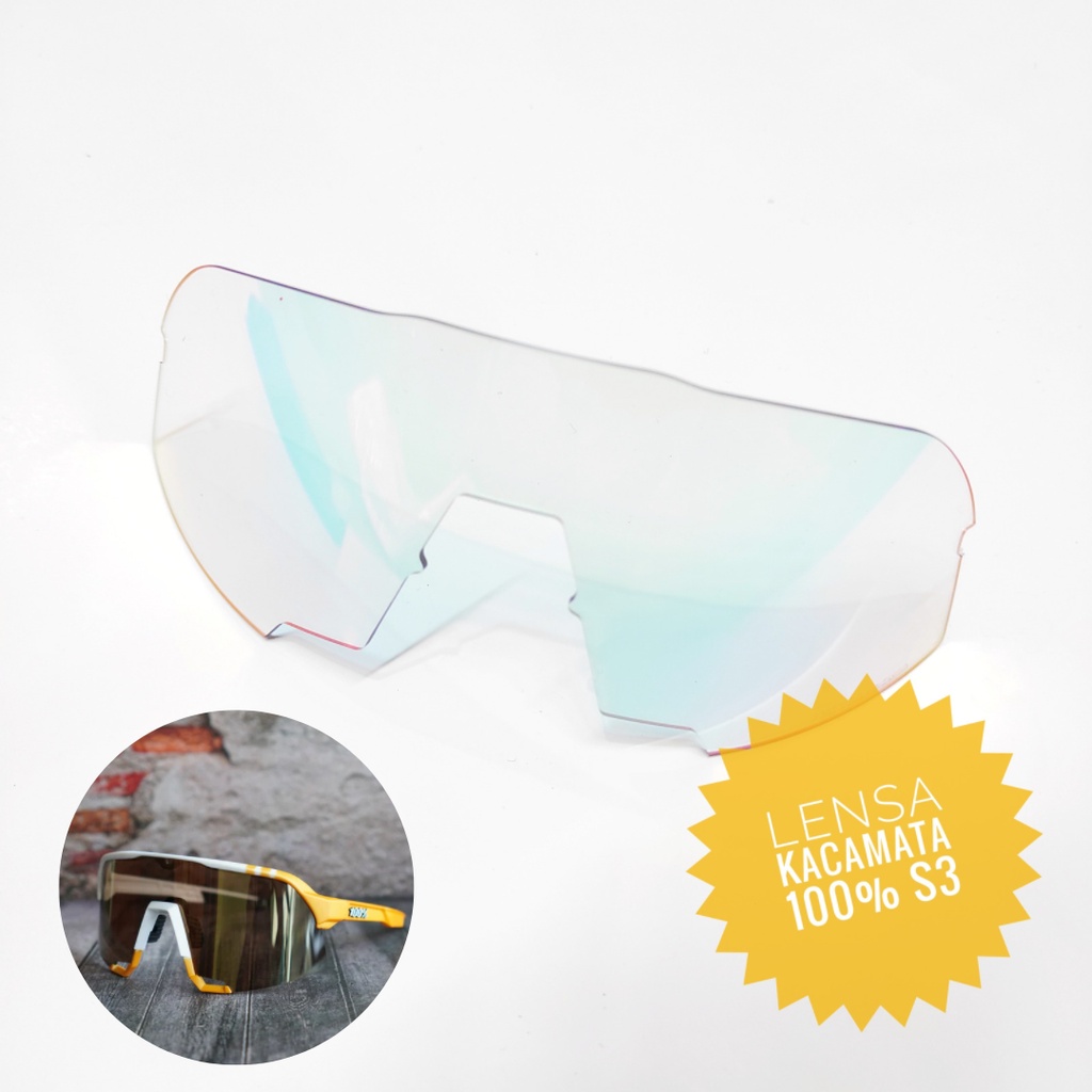 Lensa Photocromic Kacamata 100 Percent model S3 - Lens sunglasess 100% - Lensa Kacamata Bening