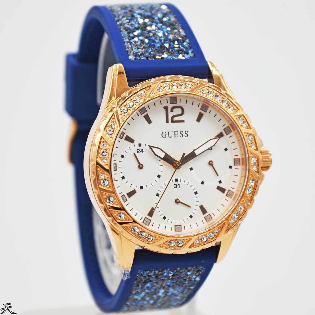 GUESS W1096L4 - Jam Tangan Wanita - Biru