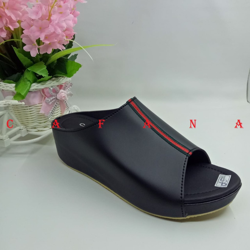 Cafana Sandal Wedges Wanita Kokop SDW228 Wedges