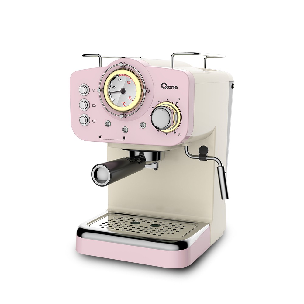 Oxone OX-213P Pink Machine Espresso Coffeee Maker